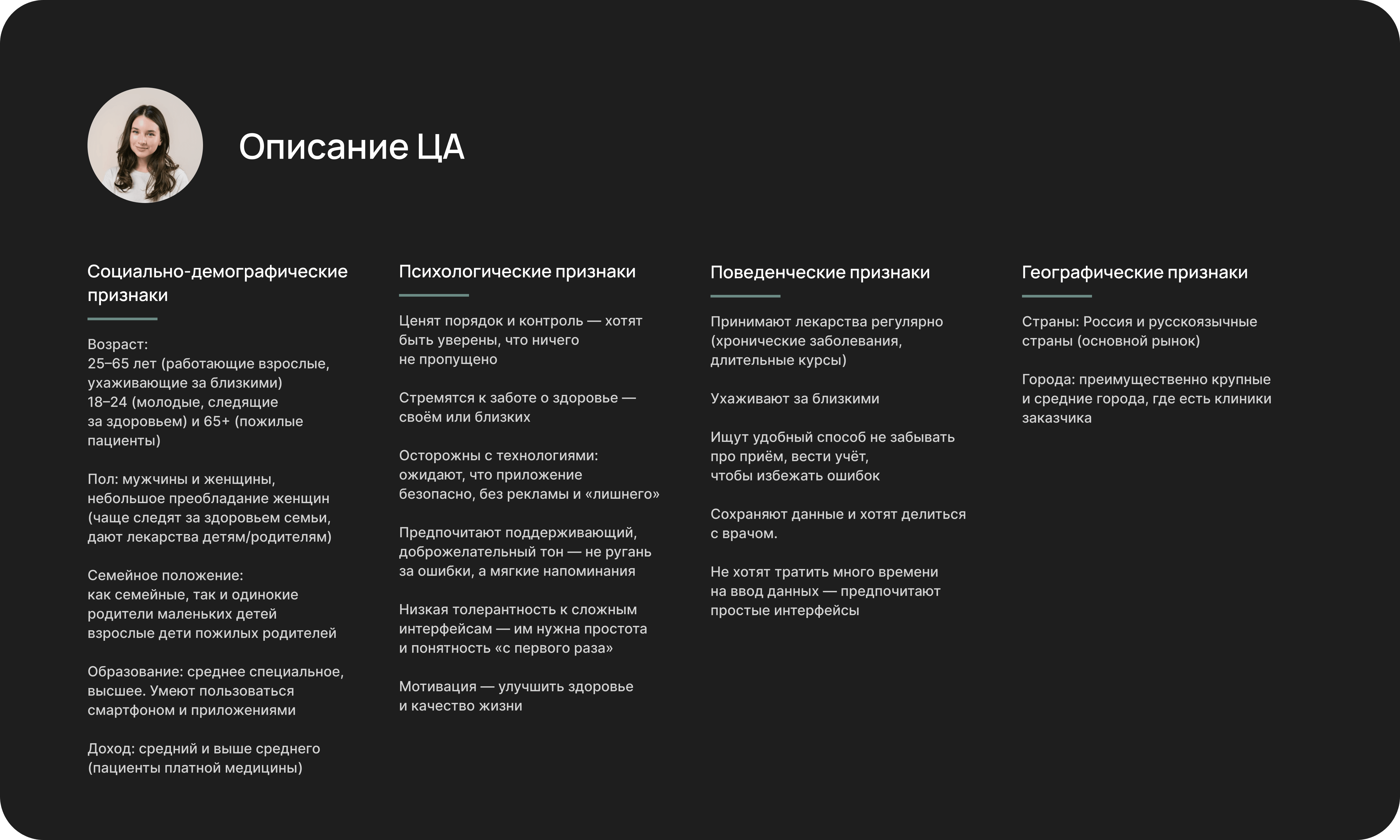 Целевая аудитория